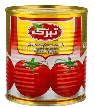 تصویر 1 از رب گوجه فرنگی تبرک محصولی خوش رنگ برای غذاهای مختلف